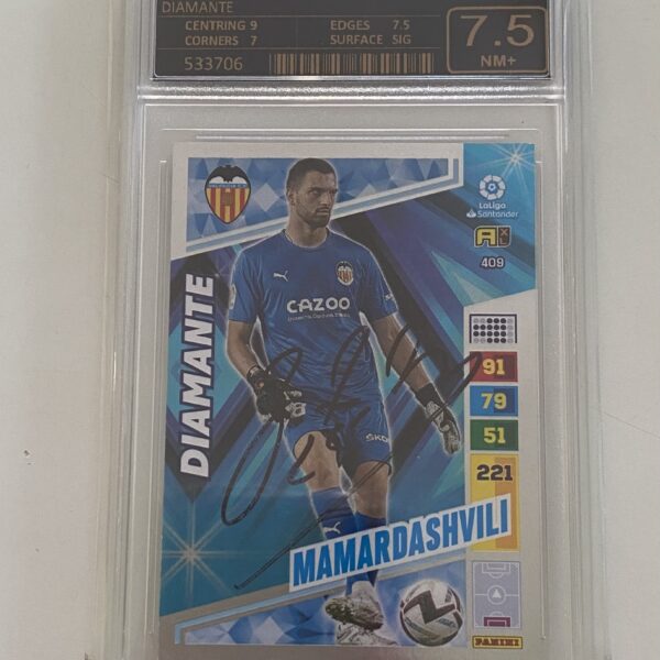 FIRMA ORIGINAL MAMARDASHVILI EUROPEAN GRADING 7,5