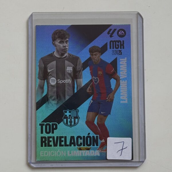 LAMINE YAMAL TOP REVELACIÓN EDICIÓN LIMITADA MEGACRACKS 2024/25