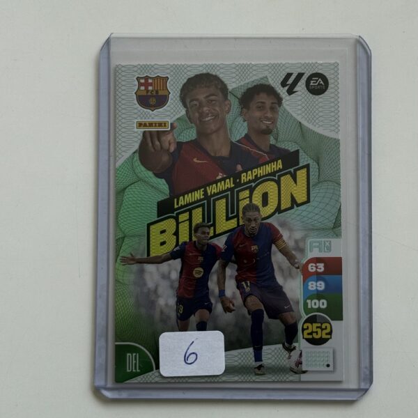 LAMINE YAMAL-RAPHINHA BILLION ADRENALYN 2024-25