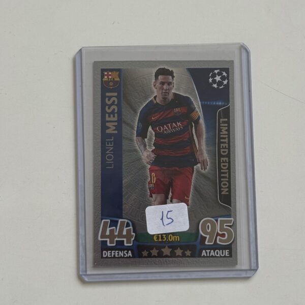 MESSI PLATA LIMITED EDITION MATCH ATTAX