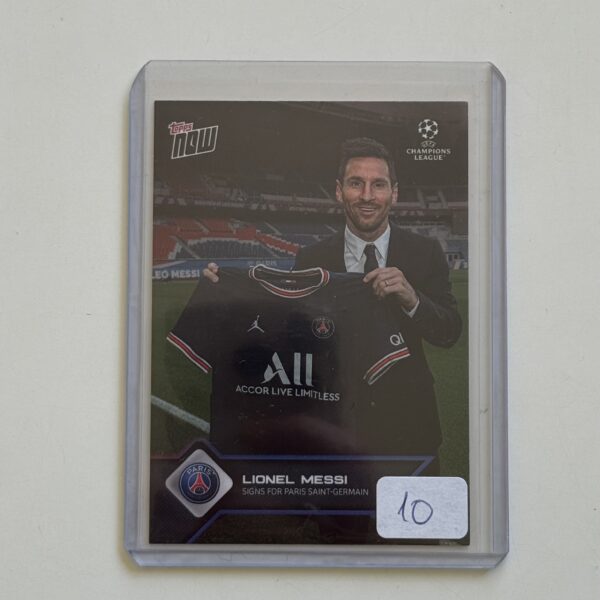 MESSI TOPPS NOW PARIS SAINT-GERMAIN 012