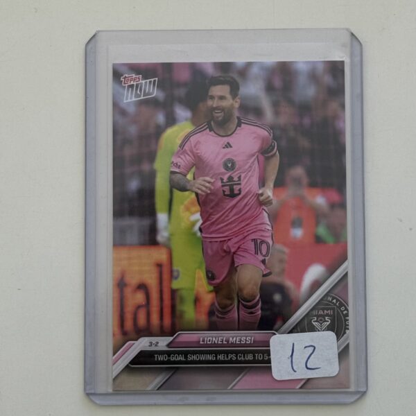 MESSI TOPPS NOW INTER MIAMI 12