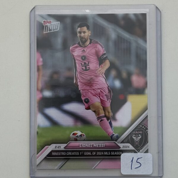 MESSI TOPPS NOW INTER MIAMI 1