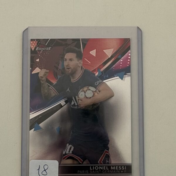 MESSI TOPPS FINEST PARIS SAINT-GERMAIN