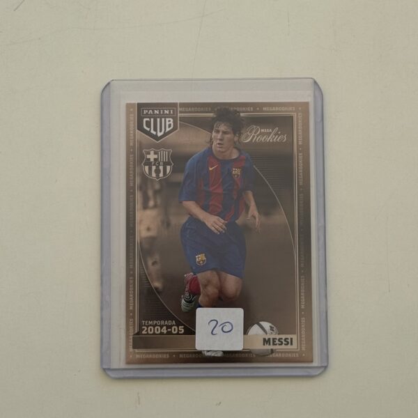 MESSI MEGA ROOKIES PANINI CLUB