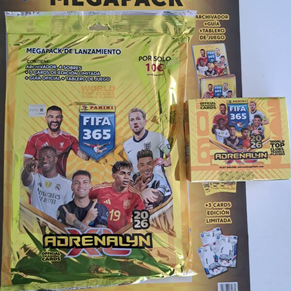 ADRENALYN 365 - 2026 LOTE ALBUM + CAJA