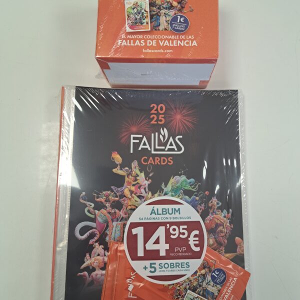 ALBUM + CAJA FALLAS CARDS