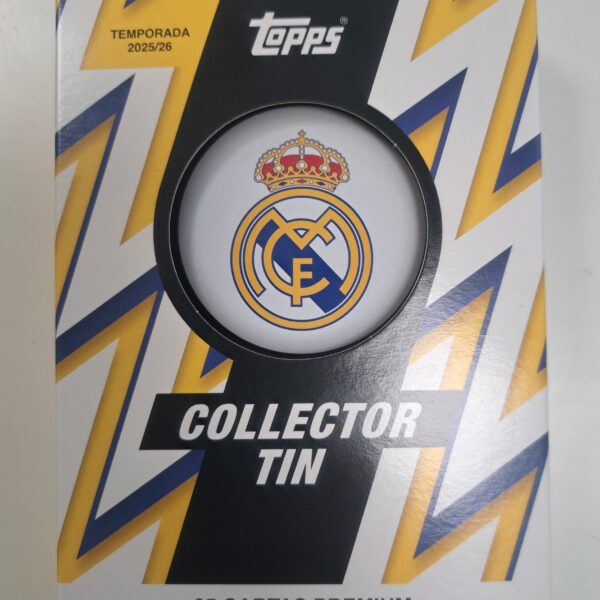 COLLECTOR TIN REAL MADRID 2025/2026