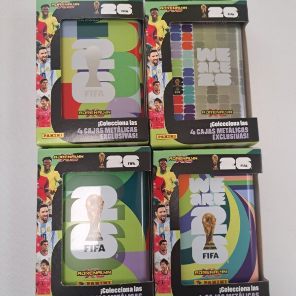 ADRENALYN XL FIFA WORLD CUP 2026 LOTE 4 POCKETBOX