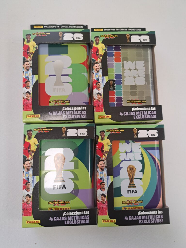 ADRENALYN XL FIFA WORLD CUP 2026 LOTE 4 POCKETBOX