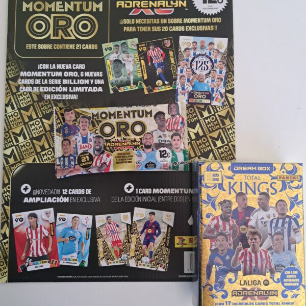 LOTE DREAM BOX +MOMENTUM ORO ADRENALYN XL 2026