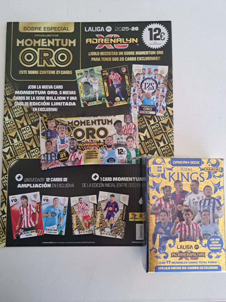 LOTE DREAM BOX +MOMENTUM ORO ADRENALYN XL 2026