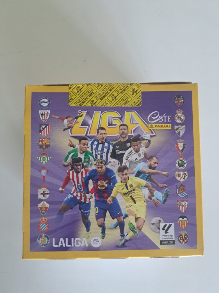 Caja liga este 2026-2027 panini