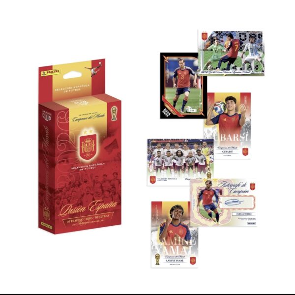 2026 PANINI CLUB PASION ESPAÑA BOX