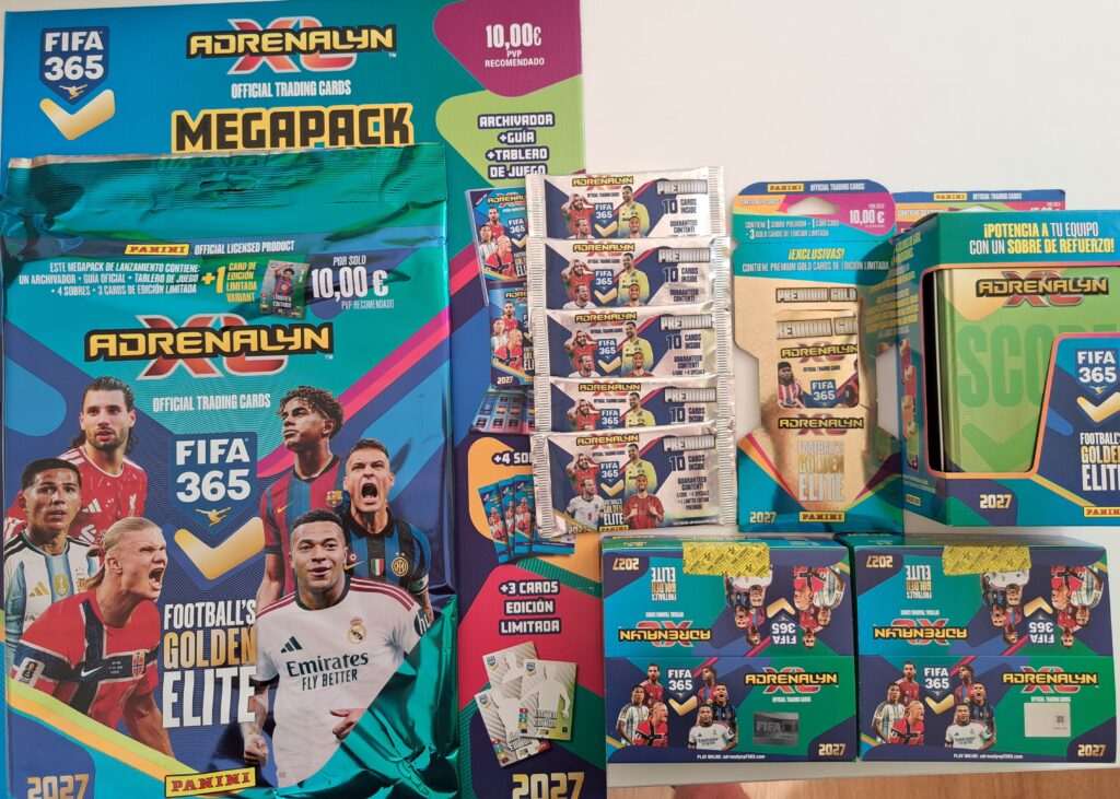 LOTE PRODUCTOS ADRENALYN FIFA 365 - 2027